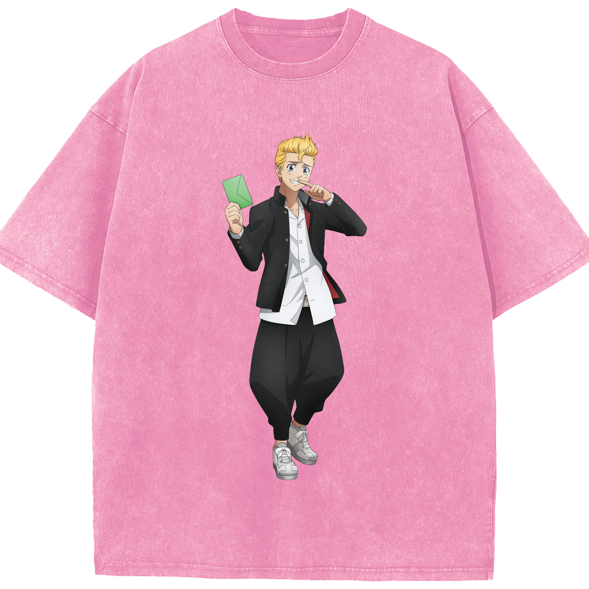（画像用） 東京リベンジャーズ Tokyo Revengers 綿100% ヴィンテージ風 半袖Tシャツ（フロントプリント）